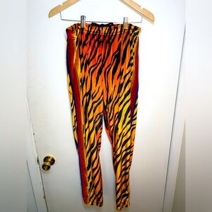 Aviator Nation CLASSIC VELVET RELAXED SWEATPANTS  - TIGER